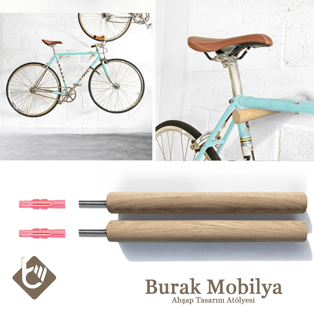 Duvara Monte Bisiklet Taşıyıcı